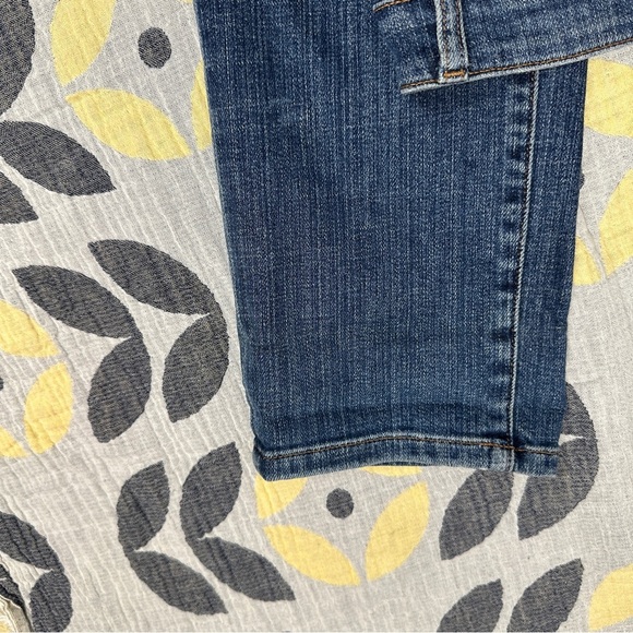 Eileen Fisher jeans, size 6, cotton/spandex, medium blue - Picture 2 of 9